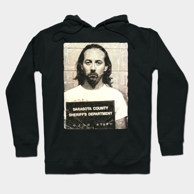 Vintage - pee wee herman - paul rubens mugshot Hoodie by socialmati